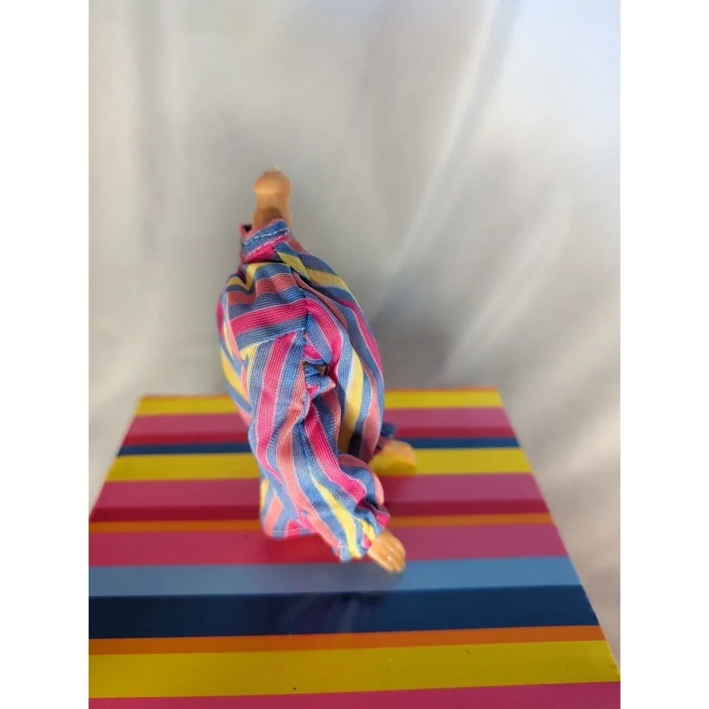 MATTEL RAINBOW MULTI STRIPED SHIRT TOP Vintage Ken DOLLS‎ FASHION CLOTHES Barbie